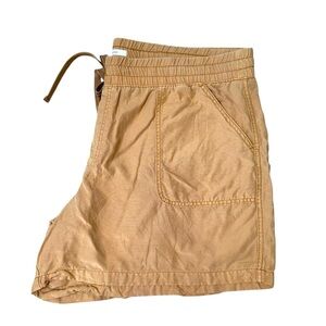 Maurices Plus Size 24W Mustard Yellow Weekender Shorts